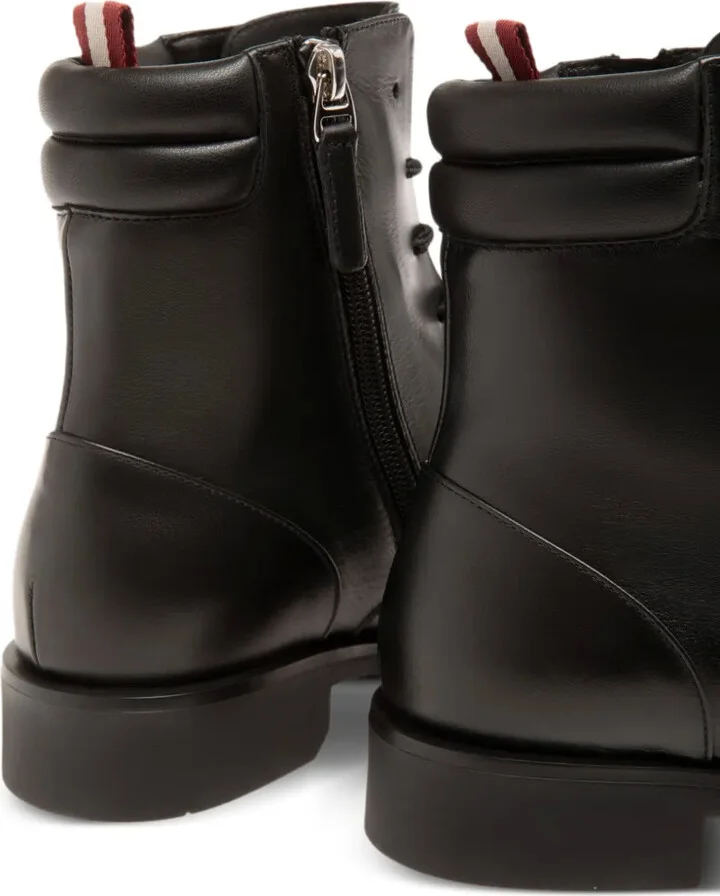 Lace-Up Padded-Collar Boots - Image 5