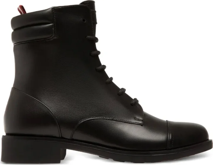 Lace-Up Padded-Collar Boots