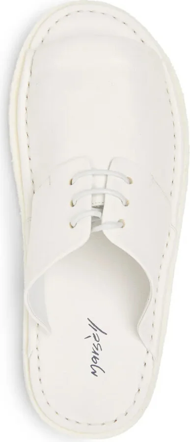 Lace-Up Panelled Leather Flip Flops - Image 3
