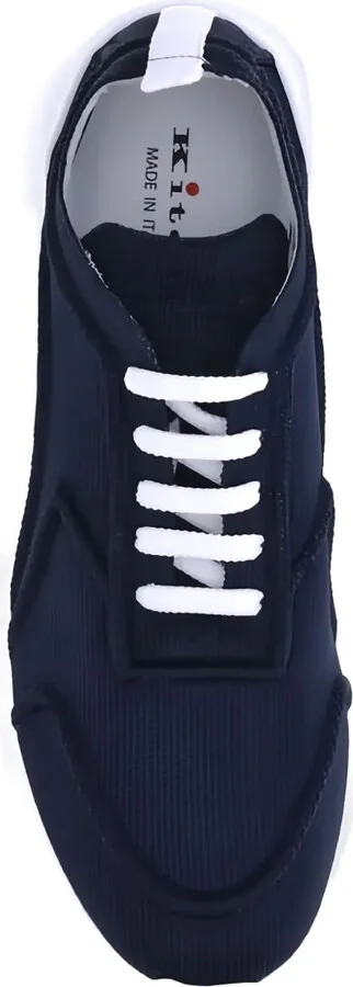 Lace-Up Panelled Sneakers - Image 3