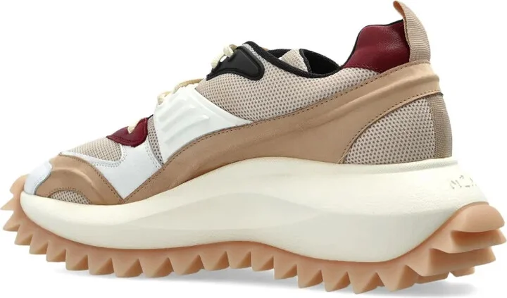 Lace-Up Panelled Sneakers - Image 3