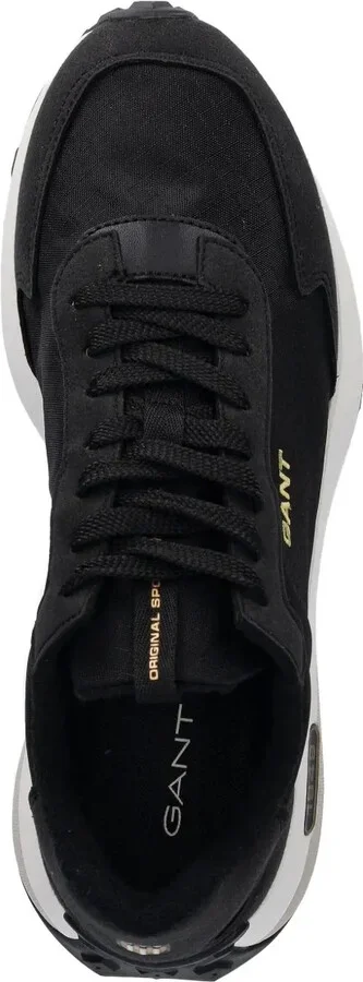 Lace-Up Panelled Sneakers - Image 2