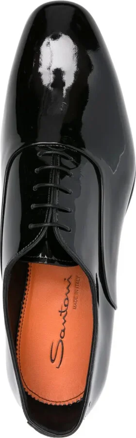 Lace-Up Patent-Leather Oxford Shoes - Image 4