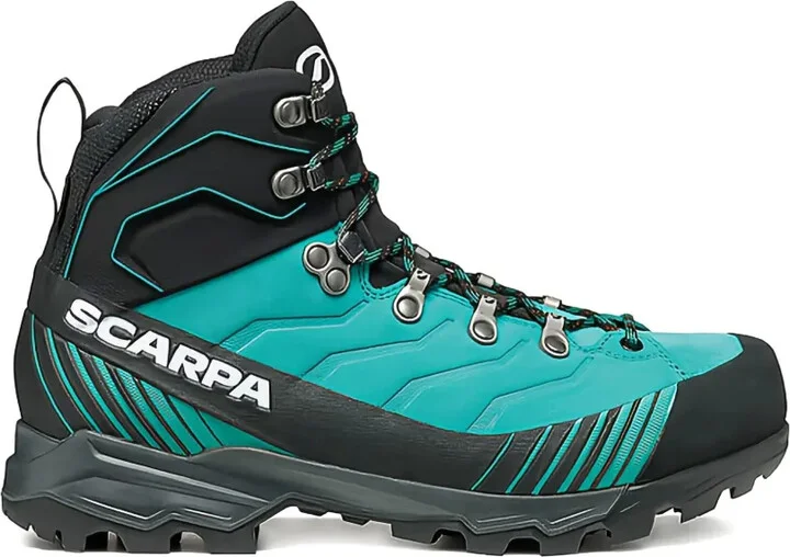 Lace-Up Patterned Hiking Boots - Image 3