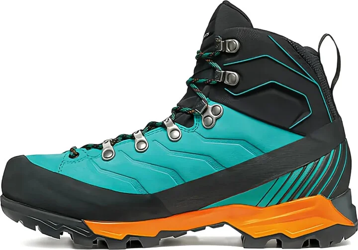 Lace-Up Patterned Hiking Boots