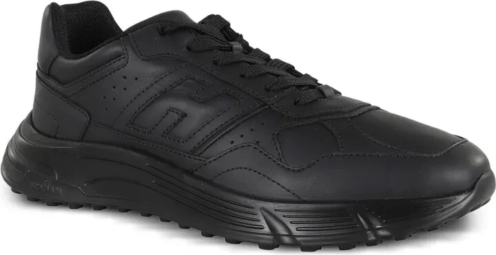 Lace-Up Perforated Sneakers - Image 2