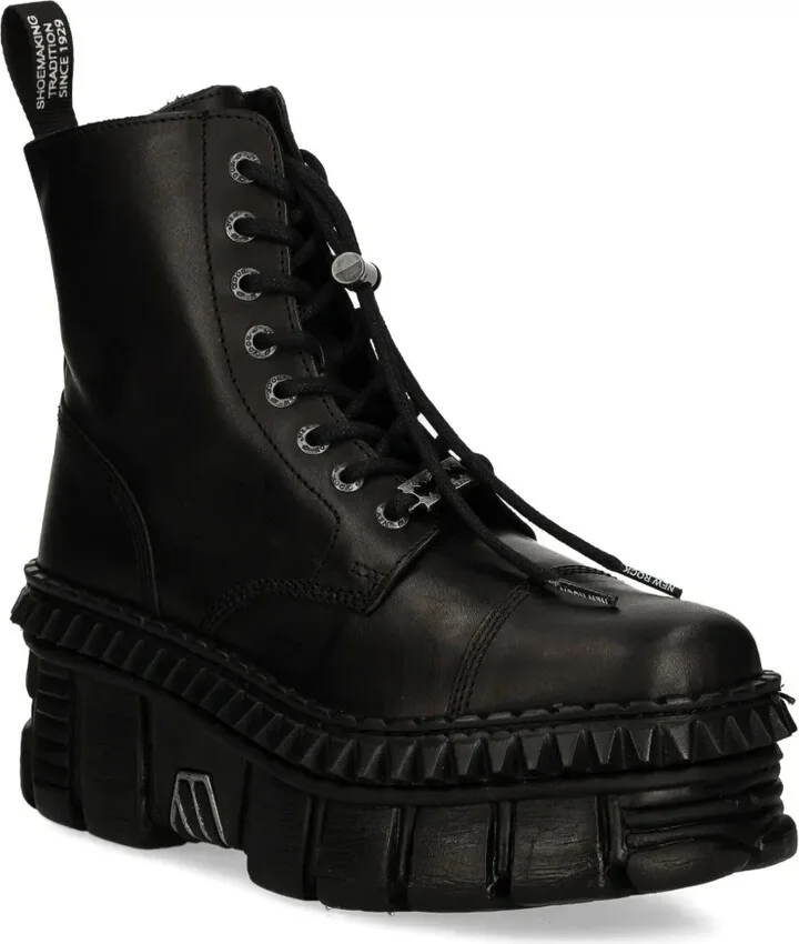 Lace-Up Platform Boots - Image 2