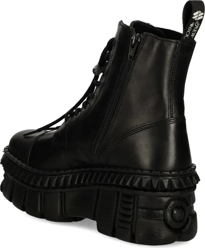 Lace-Up Platform Boots - Image 4