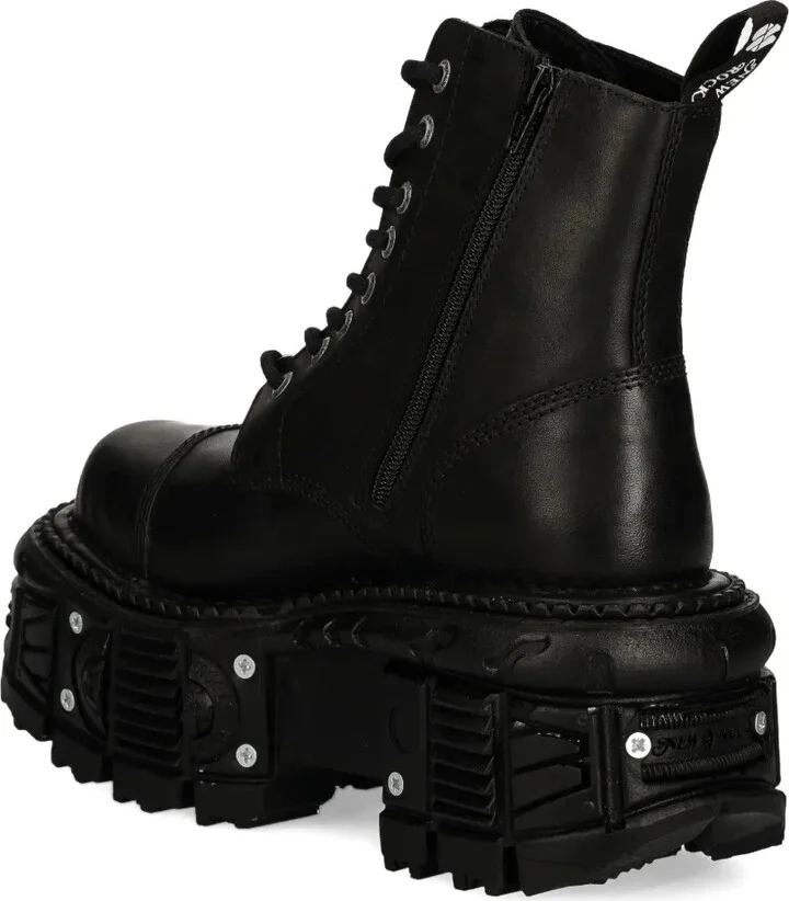 Lace-Up Platform Boots - Image 4
