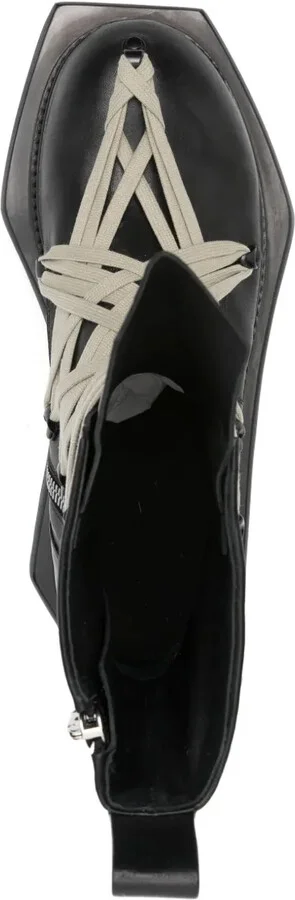 Lace-Up Platform Boots - Image 4