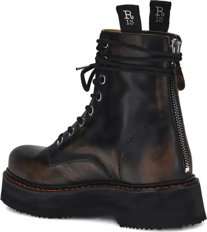 Lace-Up Platform Boots - Image 4
