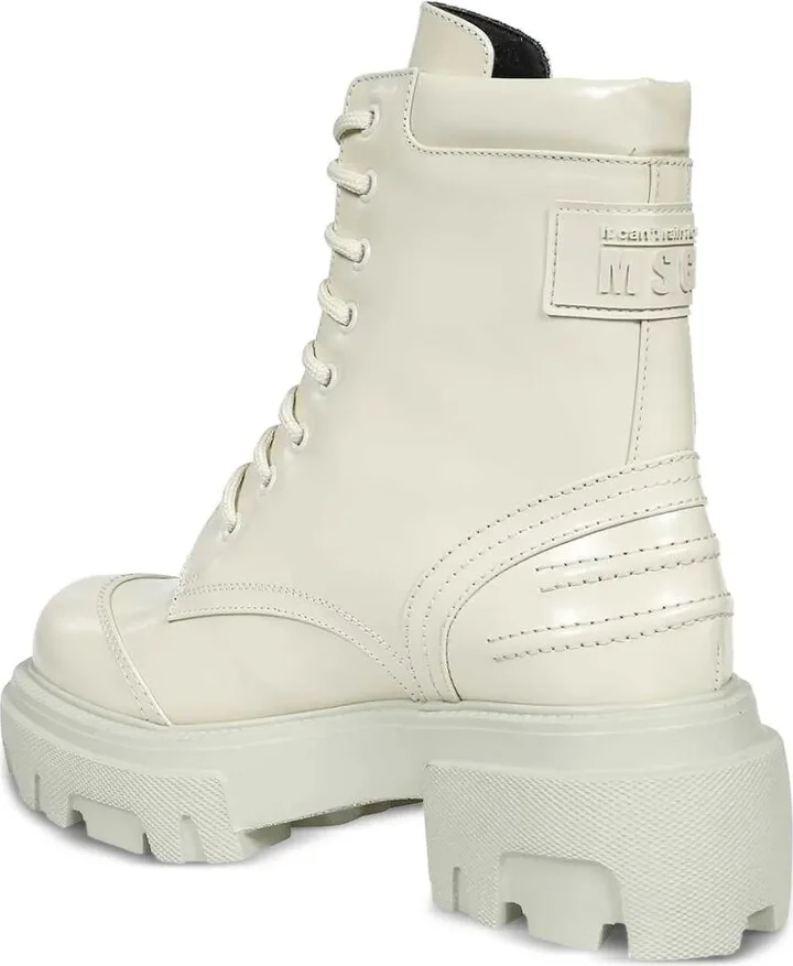 Lace-Up Platform Boots - Image 3