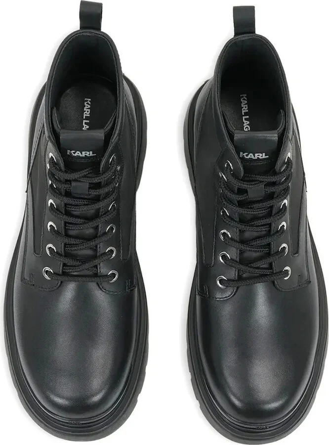 Lace-Up Platform Boots - Image 4