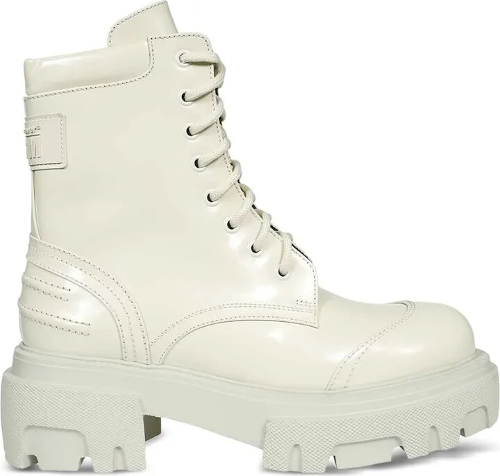 Lace-Up Platform Boots
