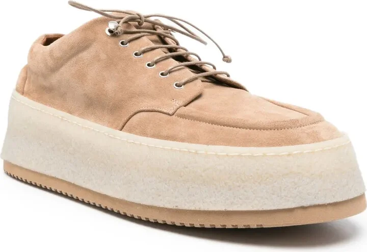 Lace-Up Platform Derby Shoes - Image 2