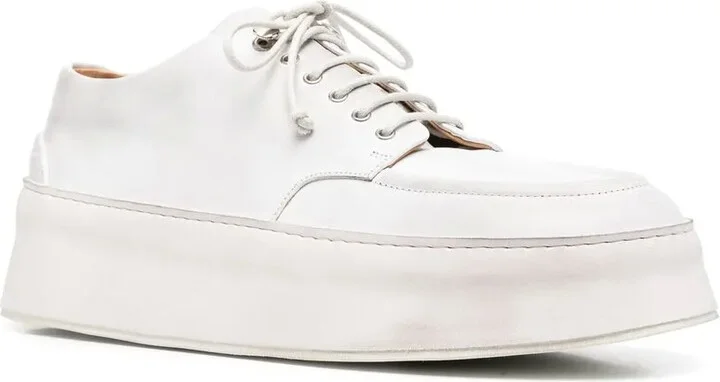 Lace-Up Platform Derby Shoes - Image 2