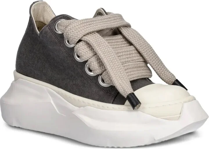 Lace-Up Platform Low-Top Sneakers - Image 2