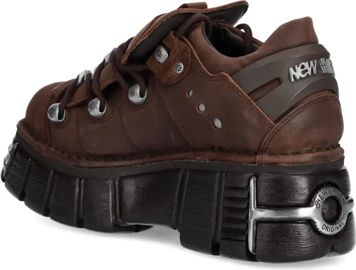 Lace-Up Platform Shoes - Image 5