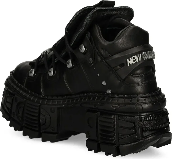 Lace-Up Platform Sneakers - Image 3