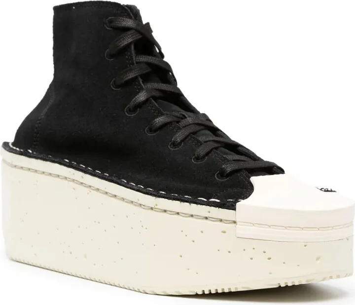 Lace-Up Platform Sneakers - Image 2