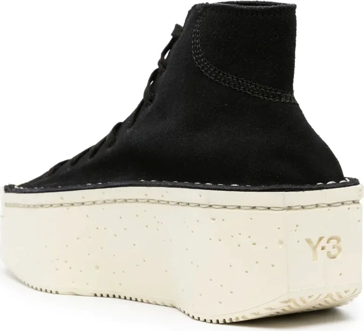 Lace-Up Platform Sneakers - Image 3