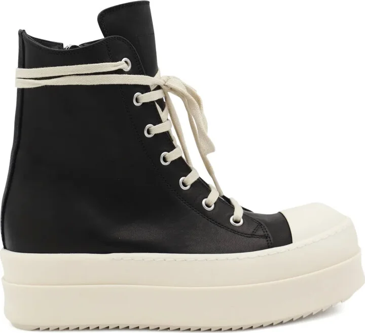 Lace-Up Platform Sneakers