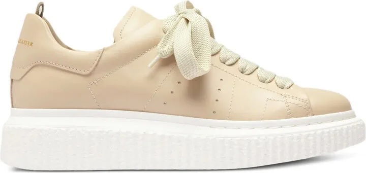 Lace-Up Platform Sneakers