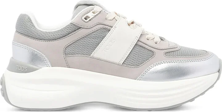 Lace-Up Platform Sneakers