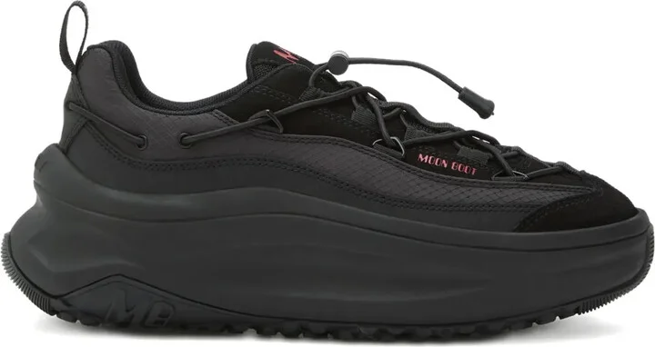 Lace-Up Platform Sneakers