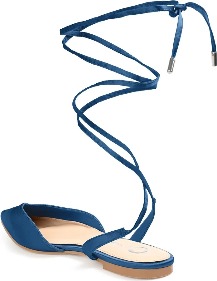 Lace-up Pointed-toe Flat - Image 7