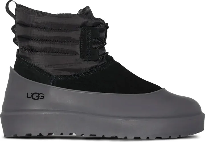 Lace-Up Quilted Boots