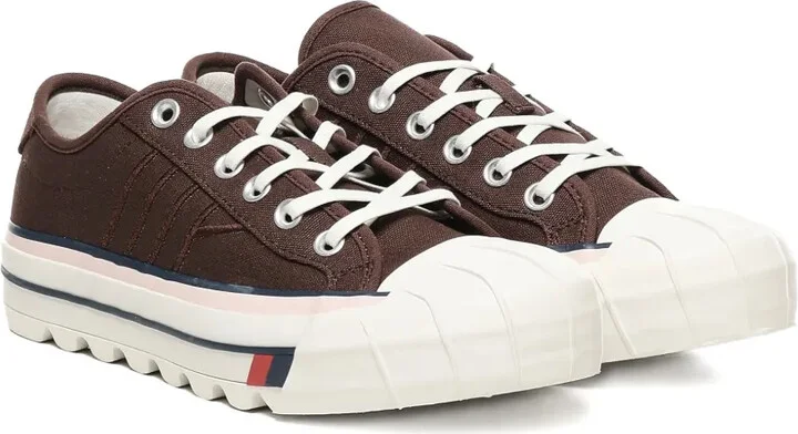 Lace-Up Round-Toe Sneakers - Image 2