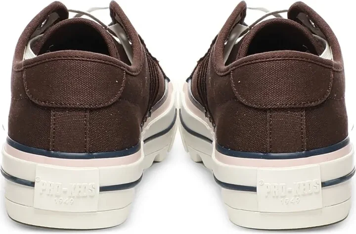 Lace-Up Round-Toe Sneakers - Image 3