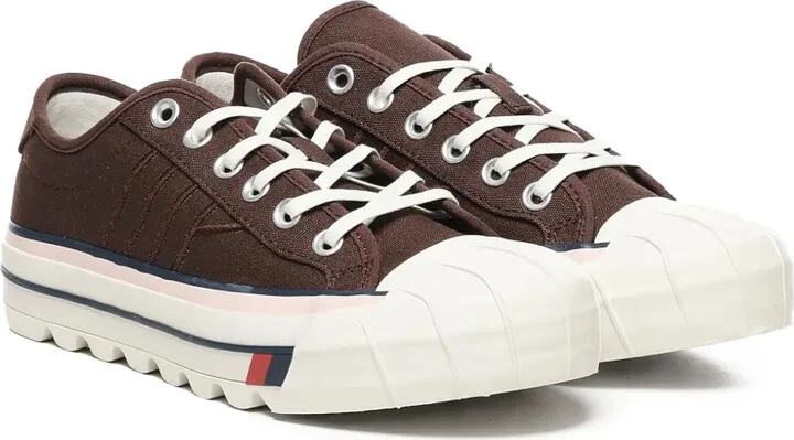 Lace-Up Round-Toe Sneakers - Image 4