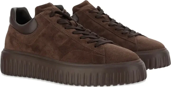 Lace-Up Round-Toe Sneakers - Image 2