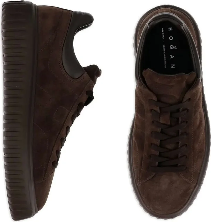 Lace-Up Round-Toe Sneakers - Image 4