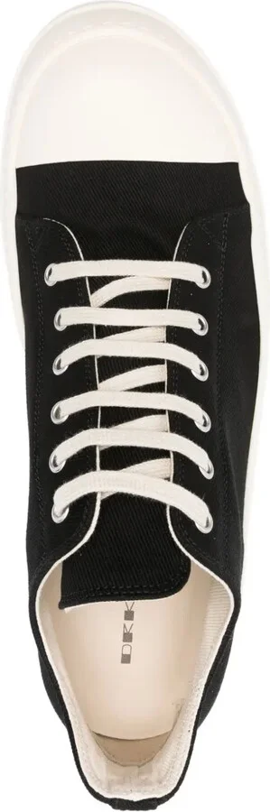Lace-Up Round-Toe Sneakers - Image 4
