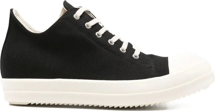Lace-Up Round-Toe Sneakers