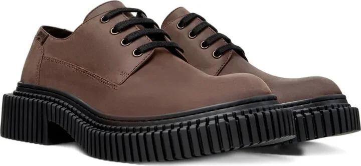 Lace-Up Rounded-Toe Shoes - Image 2