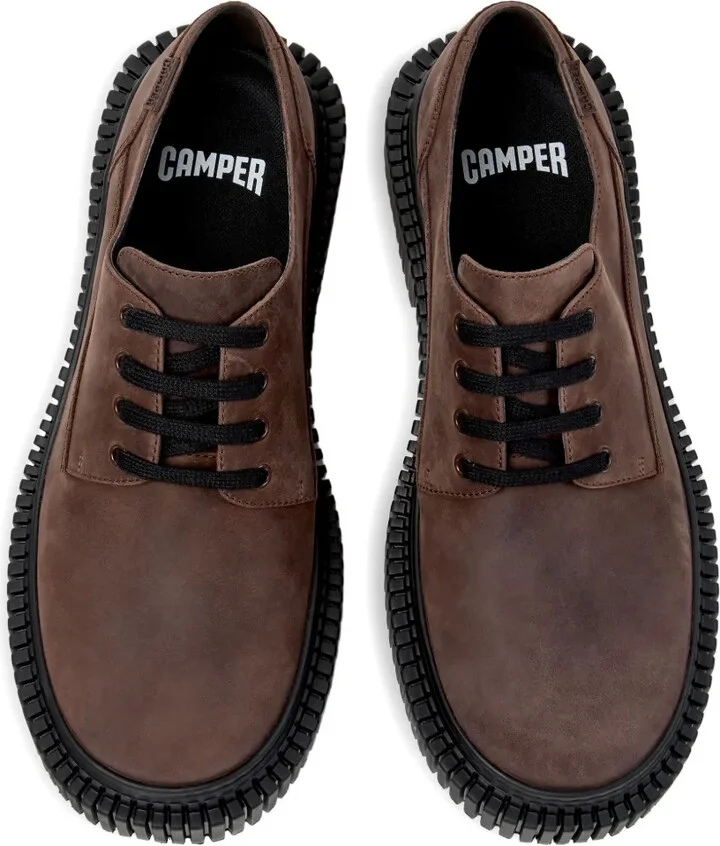 Lace-Up Rounded-Toe Shoes - Image 4