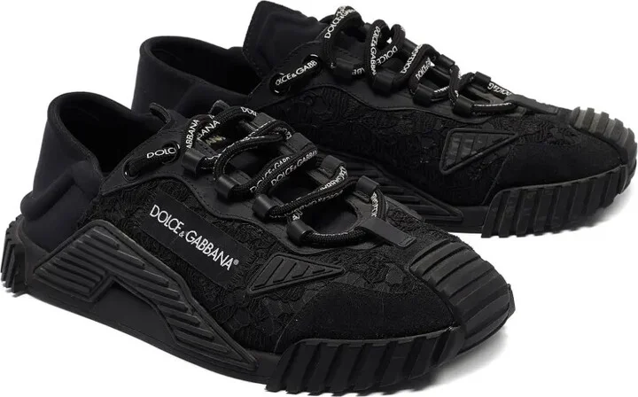 Lace-Up Rubber-Sole Sneakers - Image 2
