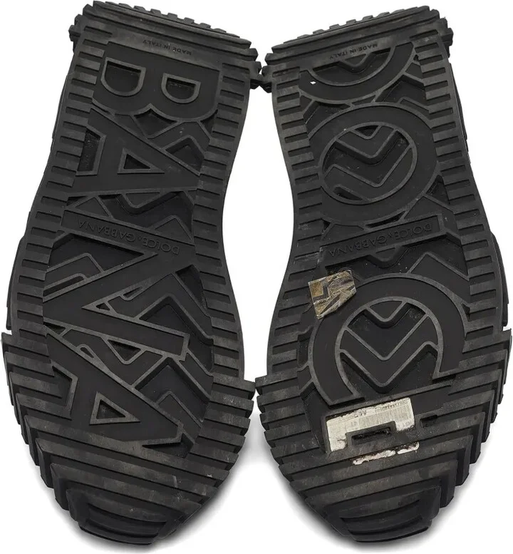 Lace-Up Rubber-Sole Sneakers - Image 4