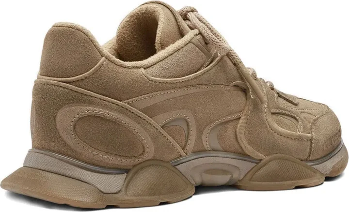 Lace-Up Sculpted Sneakers - Image 3