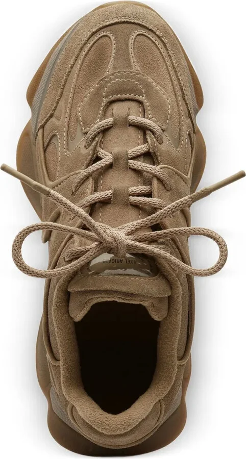 Lace-Up Sculpted Sneakers - Image 4