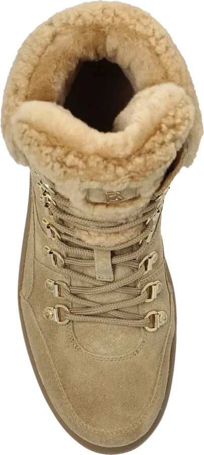 Lace-Up Shearling Boots - Image 4