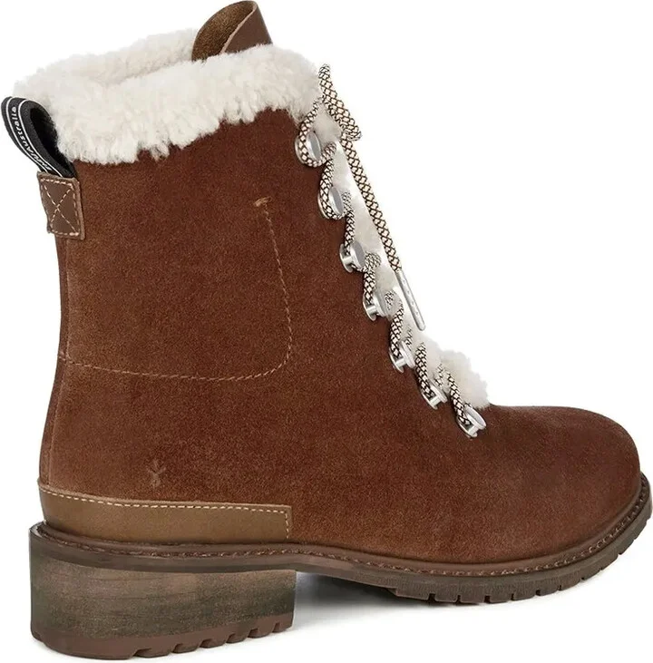 Lace-Up Shearling Boots - Image 5