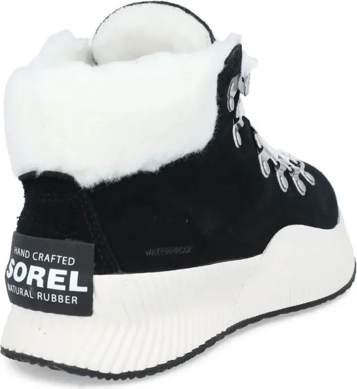 Lace-Up Shearling-Lined Ankle Boots - Image 4