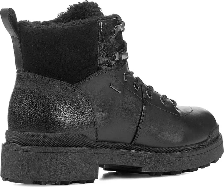 Lace-Up Shearling-Lined Boots - Image 5