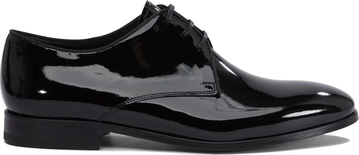 Lace-Up Shoes Black