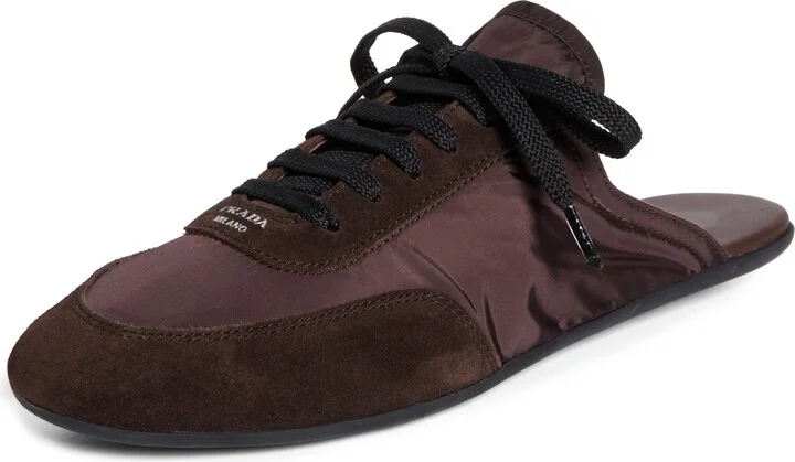 Lace-Up Sneaker Mule